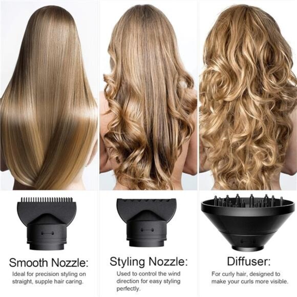 Ionic Hair Dryer 2000W Salon Performance AC Motor Styling Tool/Hair Dryer - Picture 4 of 8